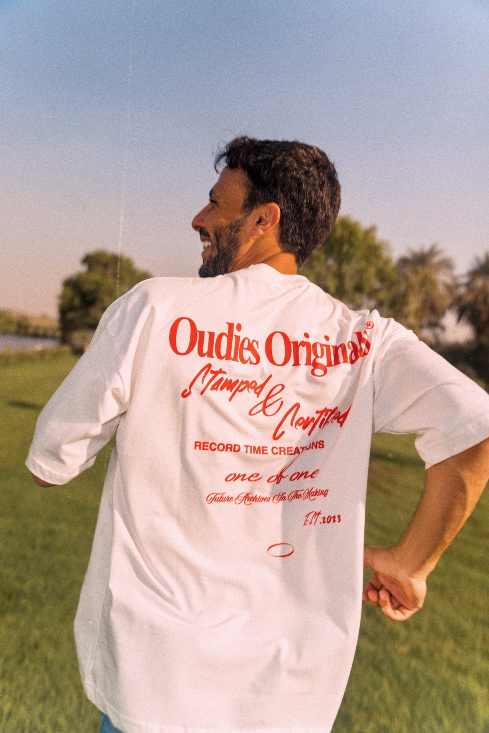 OUDIES ORIGINALS TEE (WHITE)