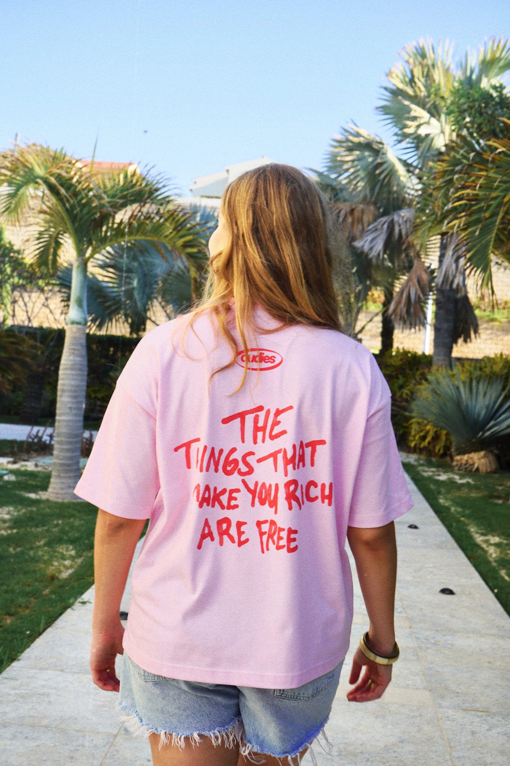 Rich and Free Tee (Pink) - Image 4