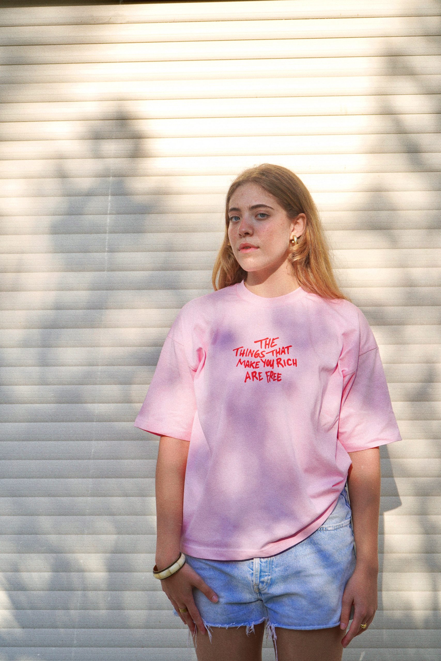 Rich and Free Tee (Pink) - Image 3