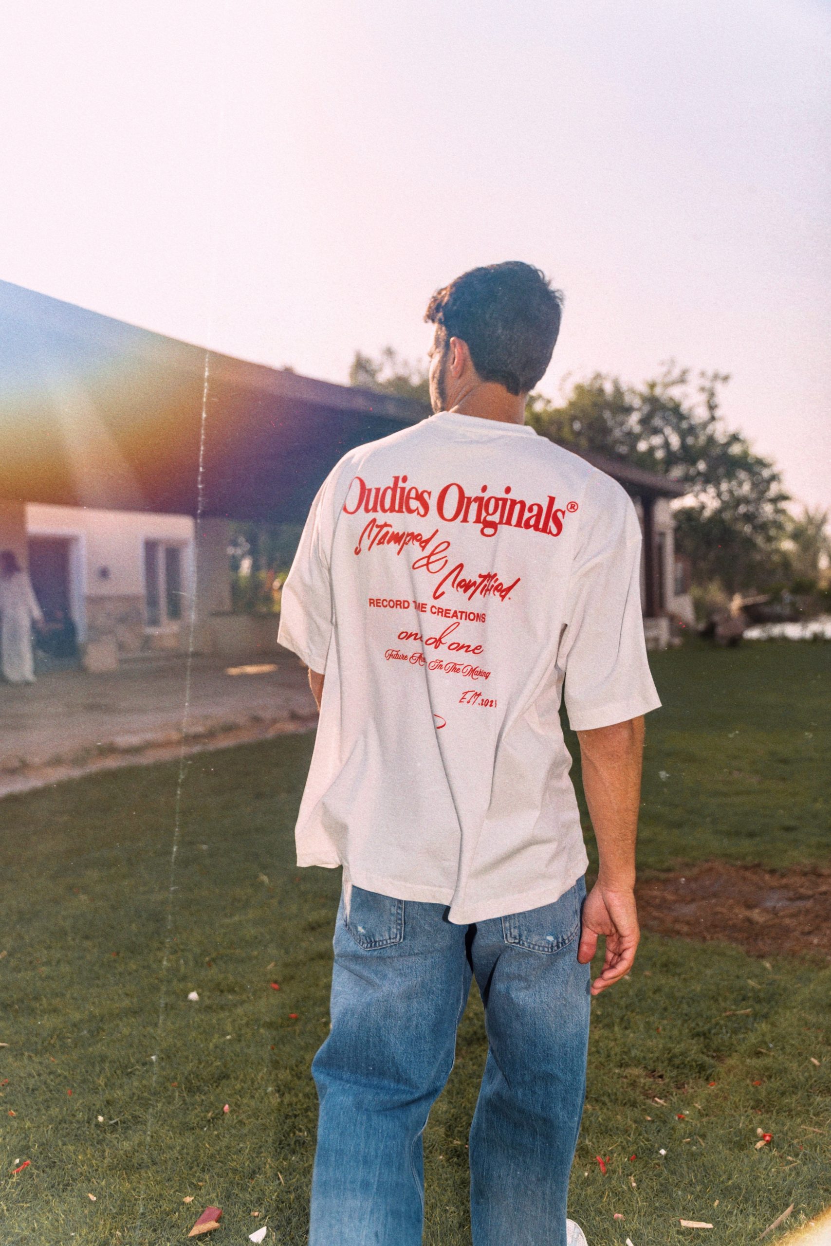 OUDIES ORIGINALS TEE (WHITE) - Image 6