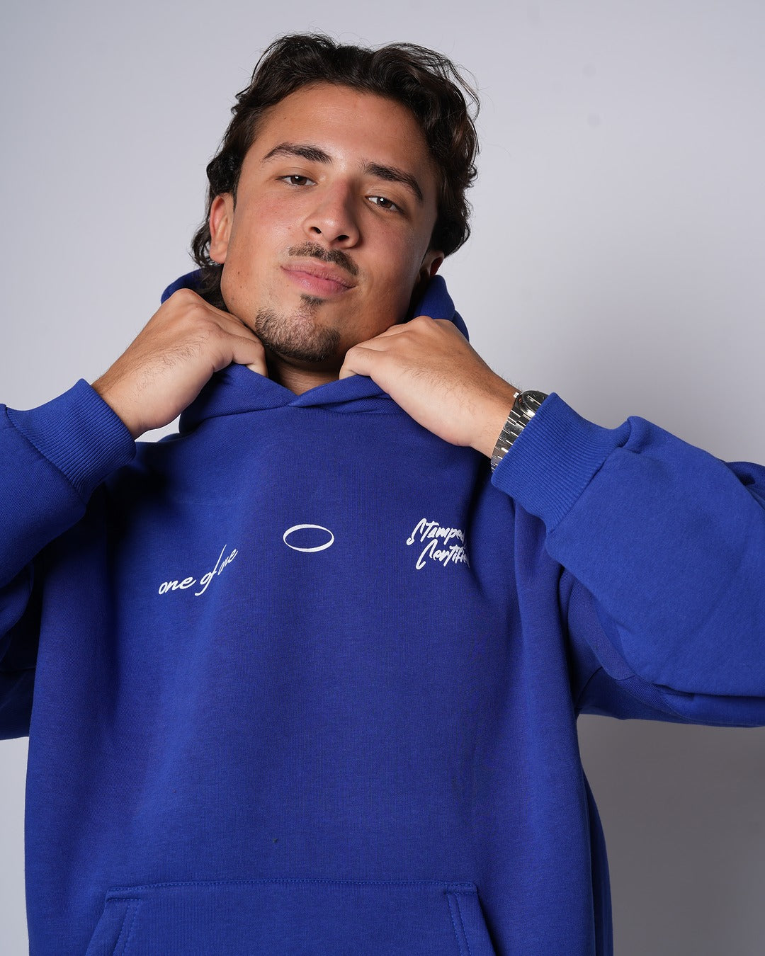 Oudies Originals Hoodie (Blue) - Image 4
