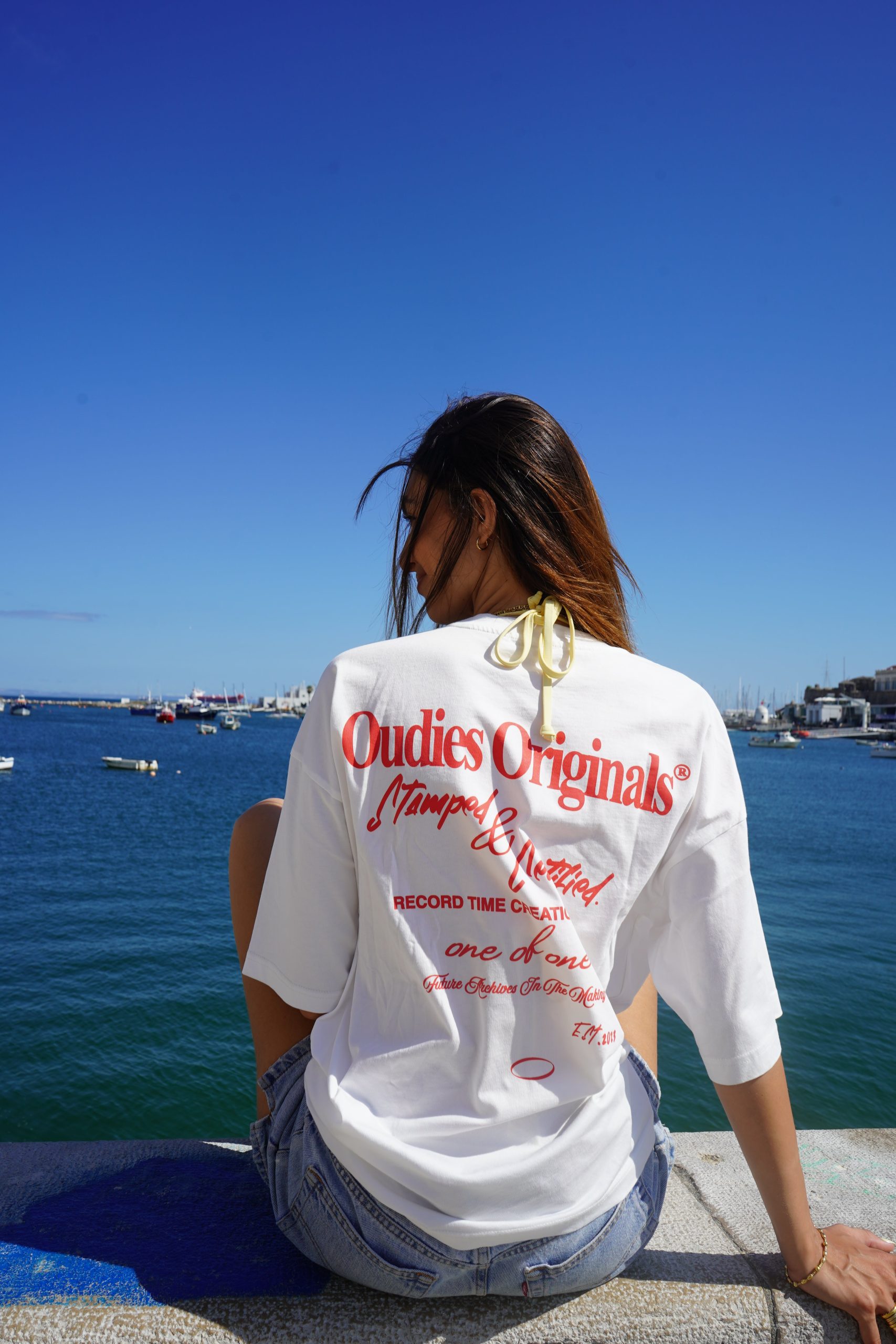 OUDIES ORIGINALS TEE (WHITE) - Image 5