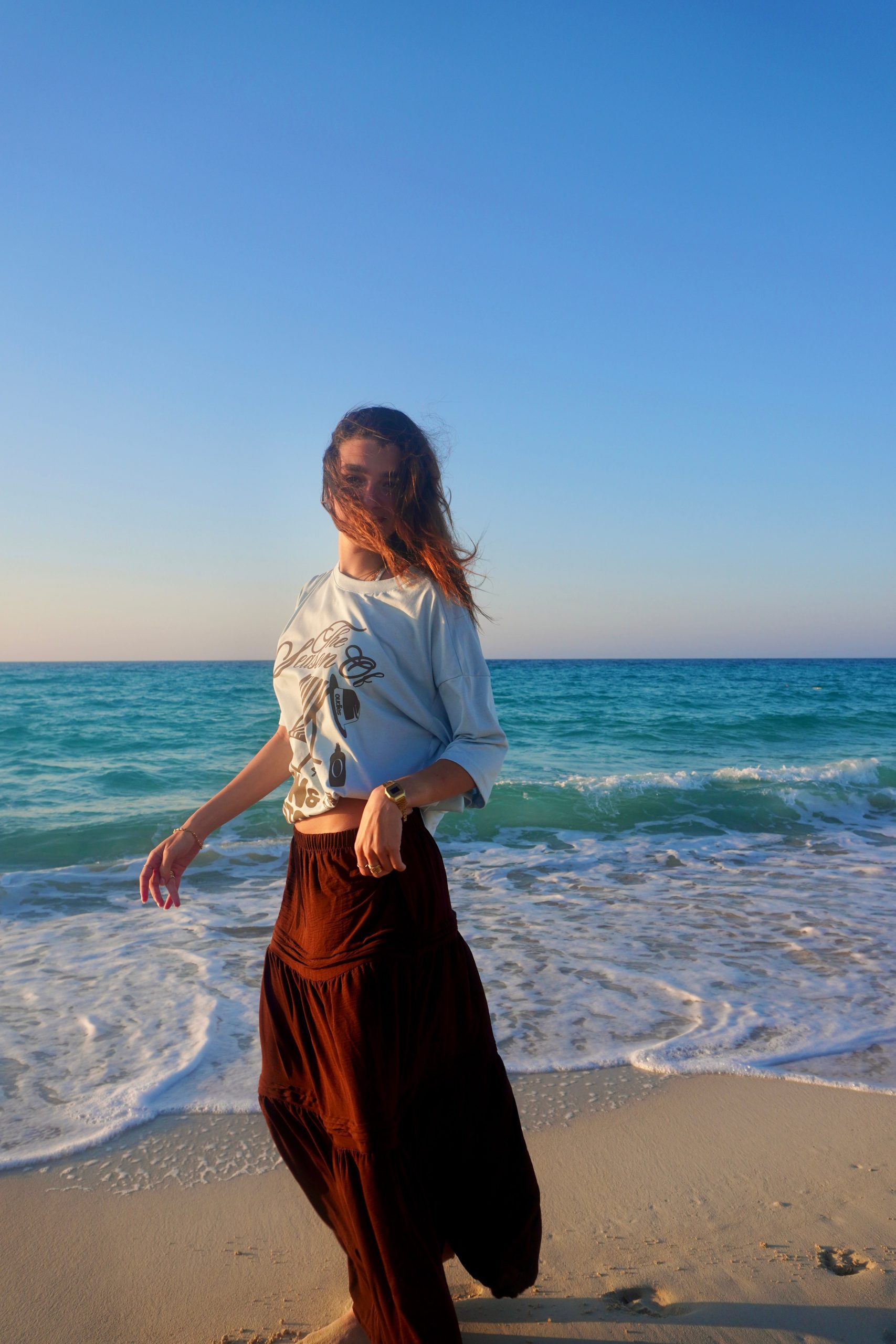 Sun & Stories Tee (Baby Blue) - Image 5