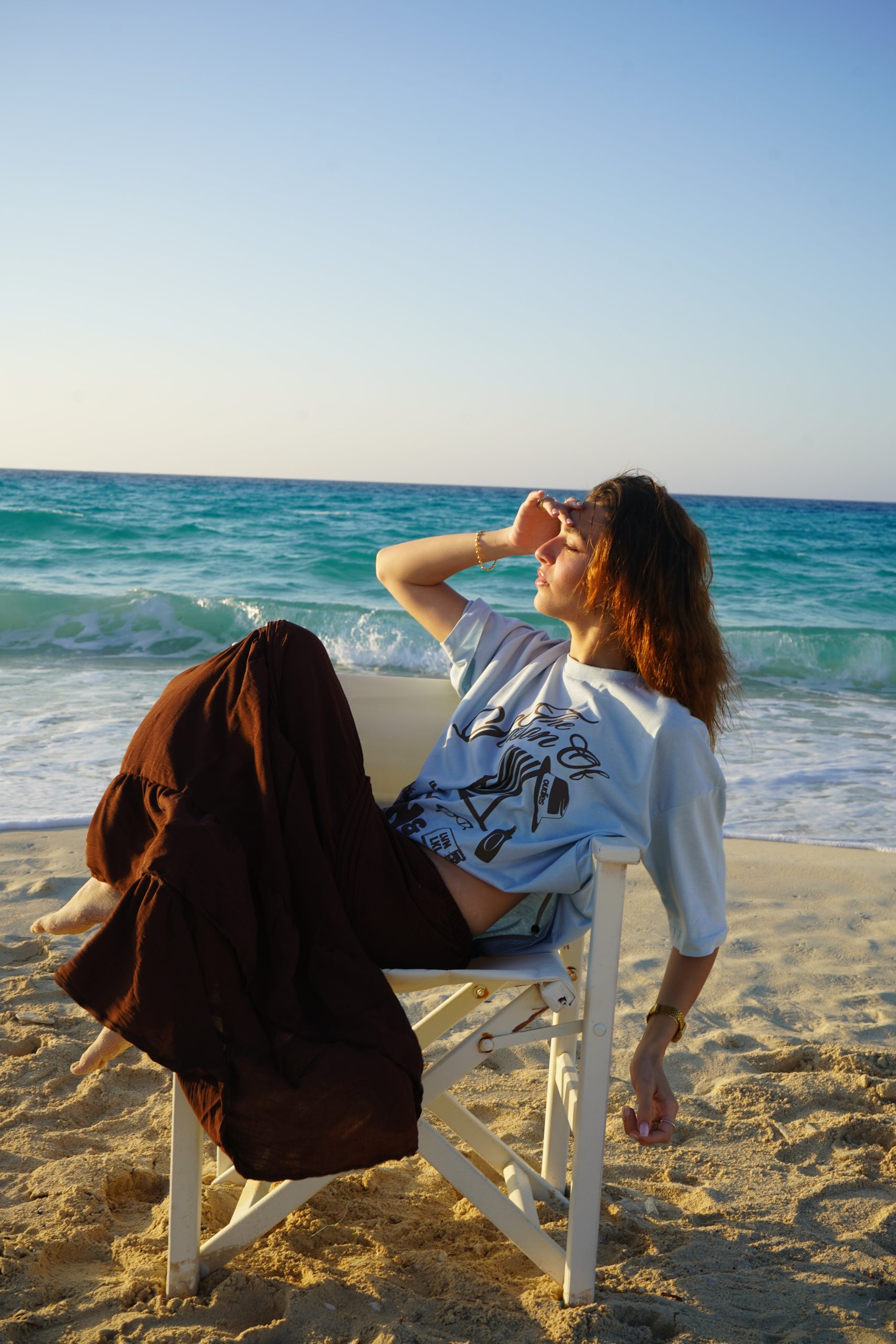 Sun & Stories Tee (Baby Blue) - Image 3