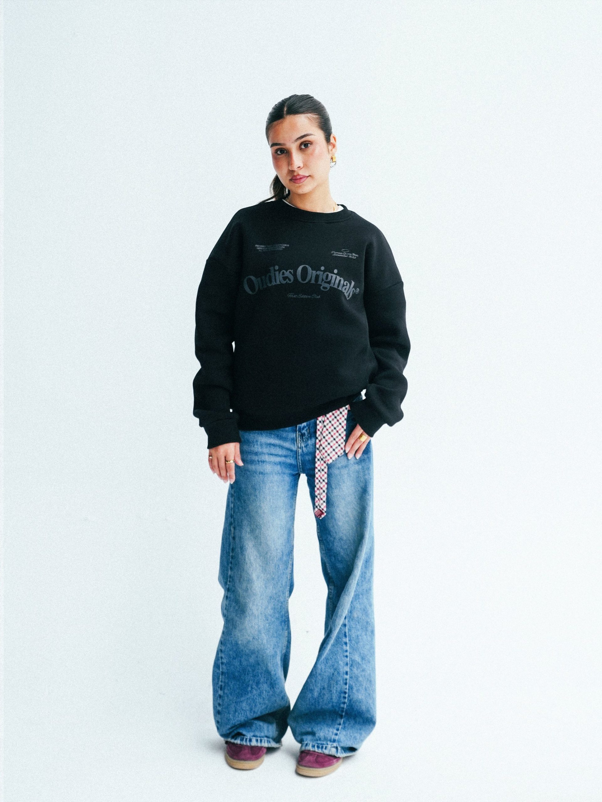 Oudies Originals Crewneck (Black) - Image 3